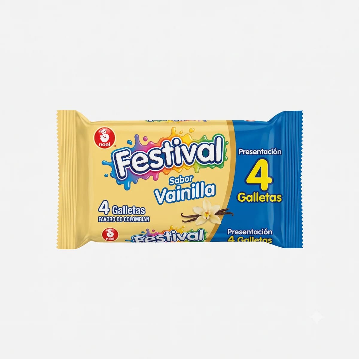 Galleta Festival Sabor Vainilla