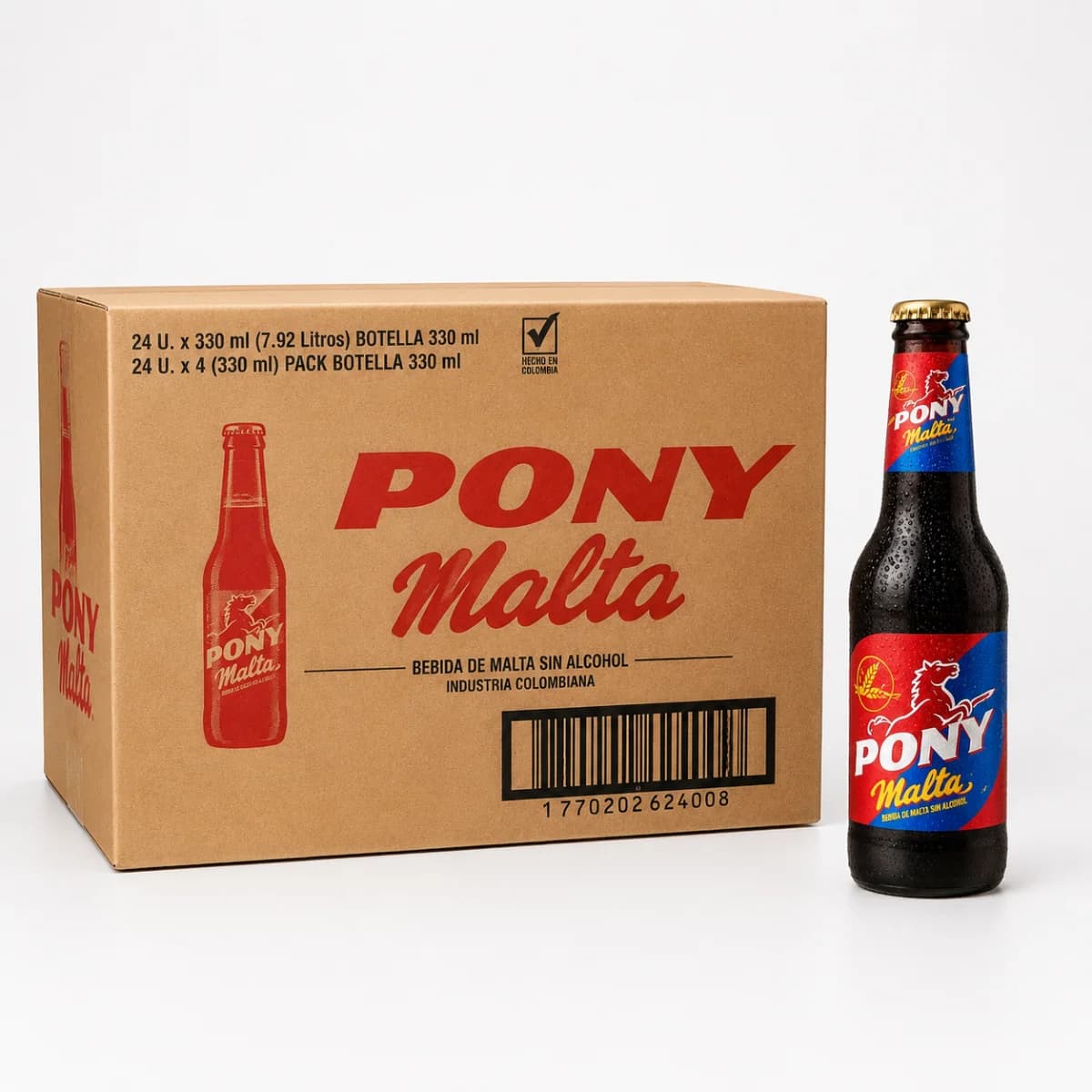 Pony Malta Cristal Caja 24