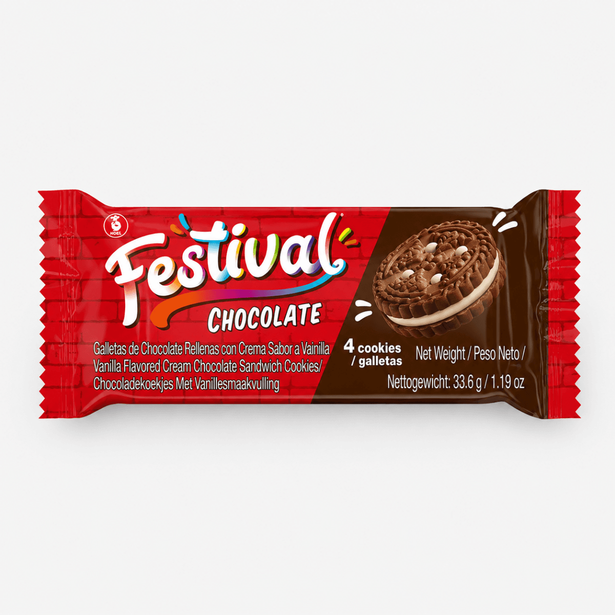Galleta Festival Sabor Chocolate